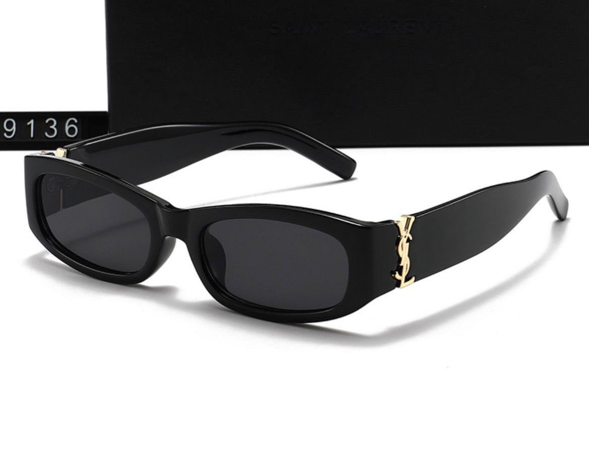 Saint Laurent Gold Script