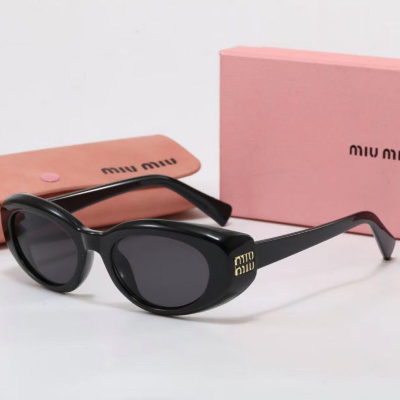 Miu Miu Black Oval