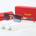 Cartier Rimless Square Gradient