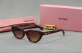 Miu Miu Cat-Eye Acetate