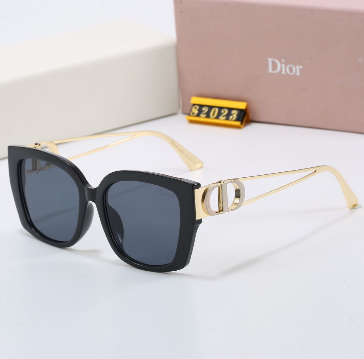 Dior Oversized Black & Gold