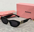 Miu Miu Black Retro Oval